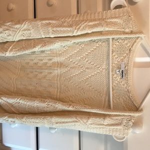 Sleeveless cardigan